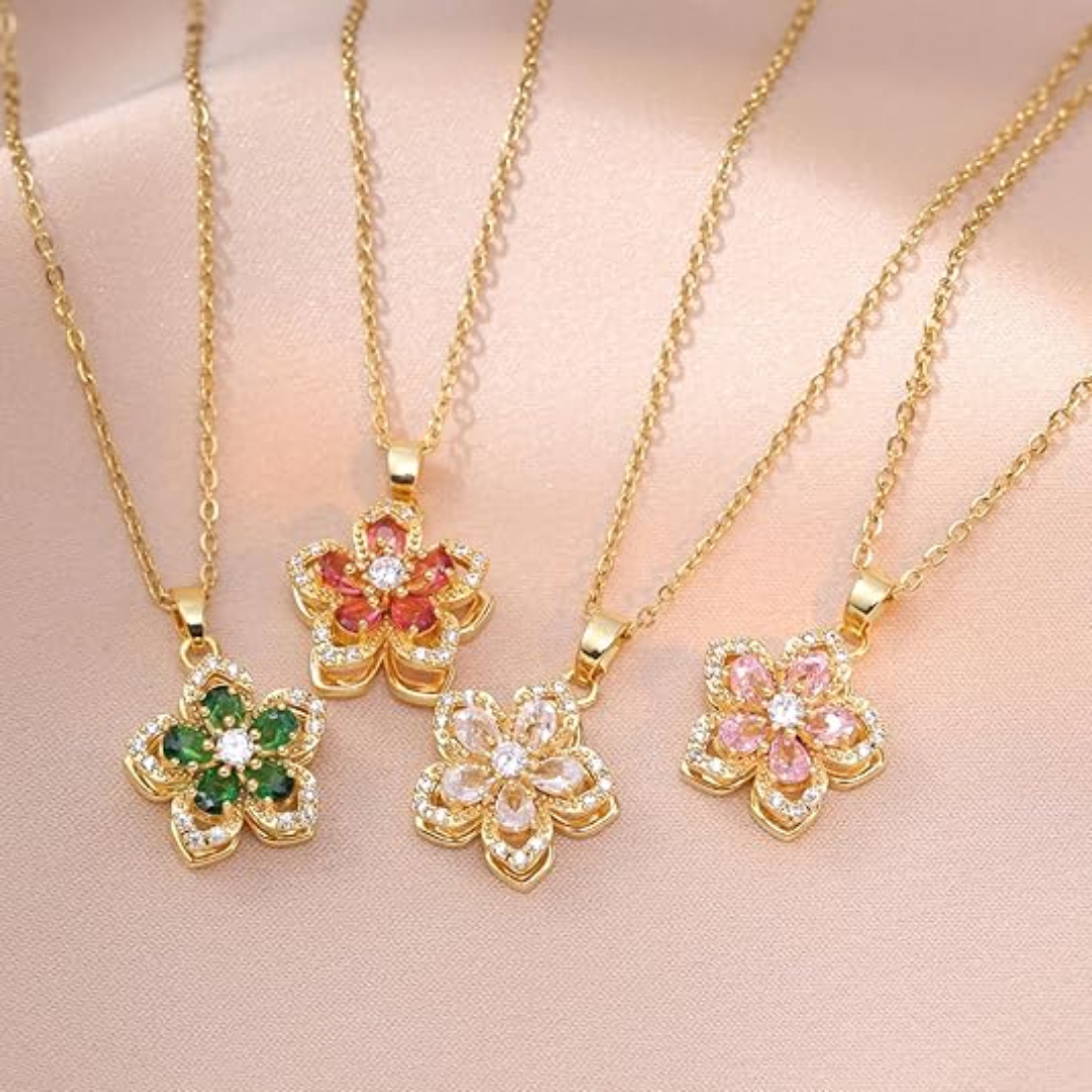 🌸 Collar Flor de Calma – Colección Anti Estrés
