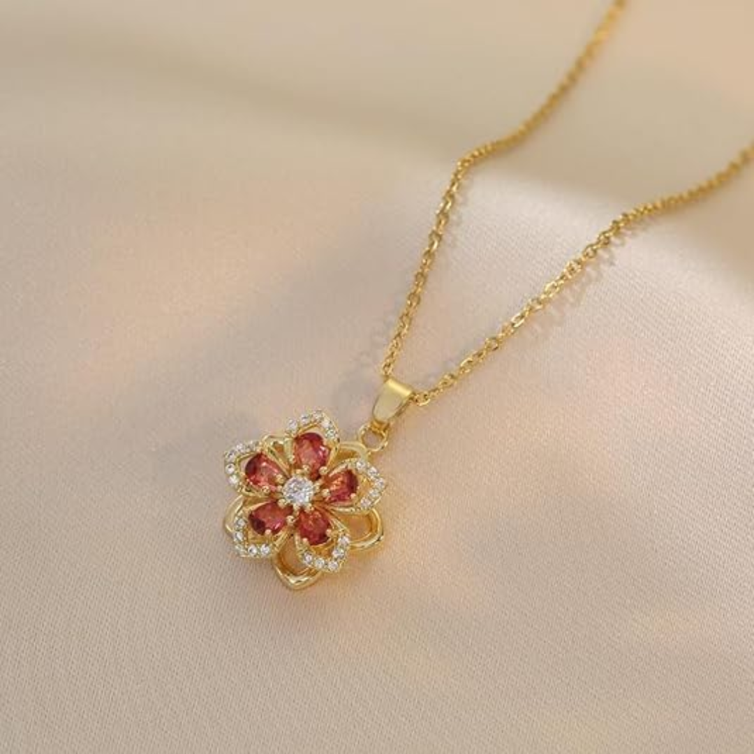 🌸 Collar Flor de Calma – Colección Anti Estrés
